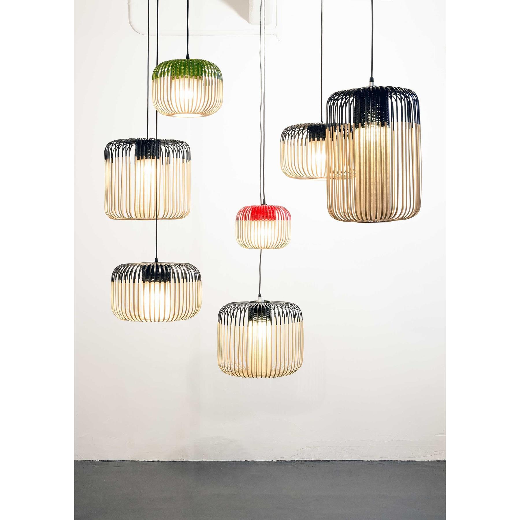 Forestier Bamboo Light hanglamp Ø35 large zwart