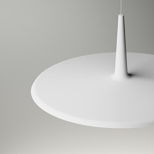 Vibia Skan 0270 hanglamp Ø30 LED terra rood