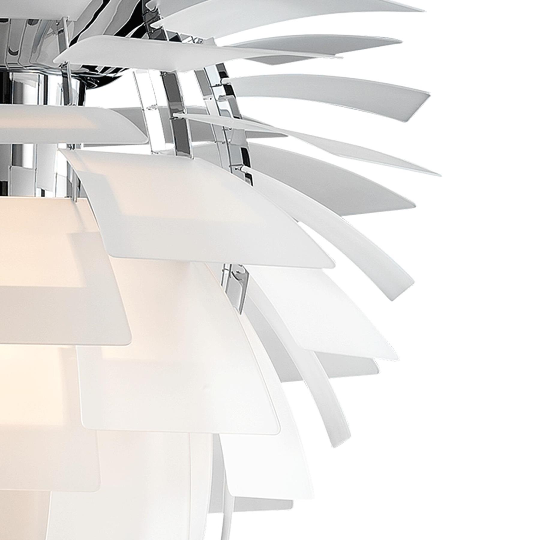 Louis Poulsen PH Artichoke hanglamp Ø72 LED gepolijst roestvrijstaal