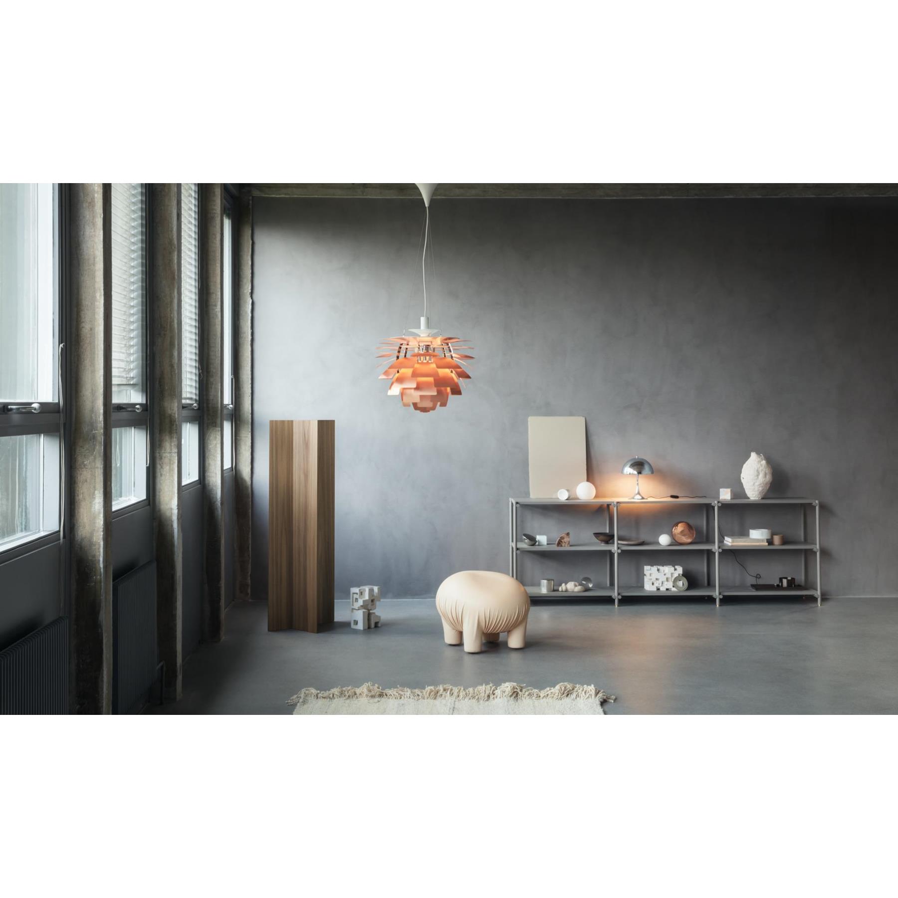 Louis Poulsen PH Artichoke hanglamp Ø72 LED gepolijst roestvrijstaal
