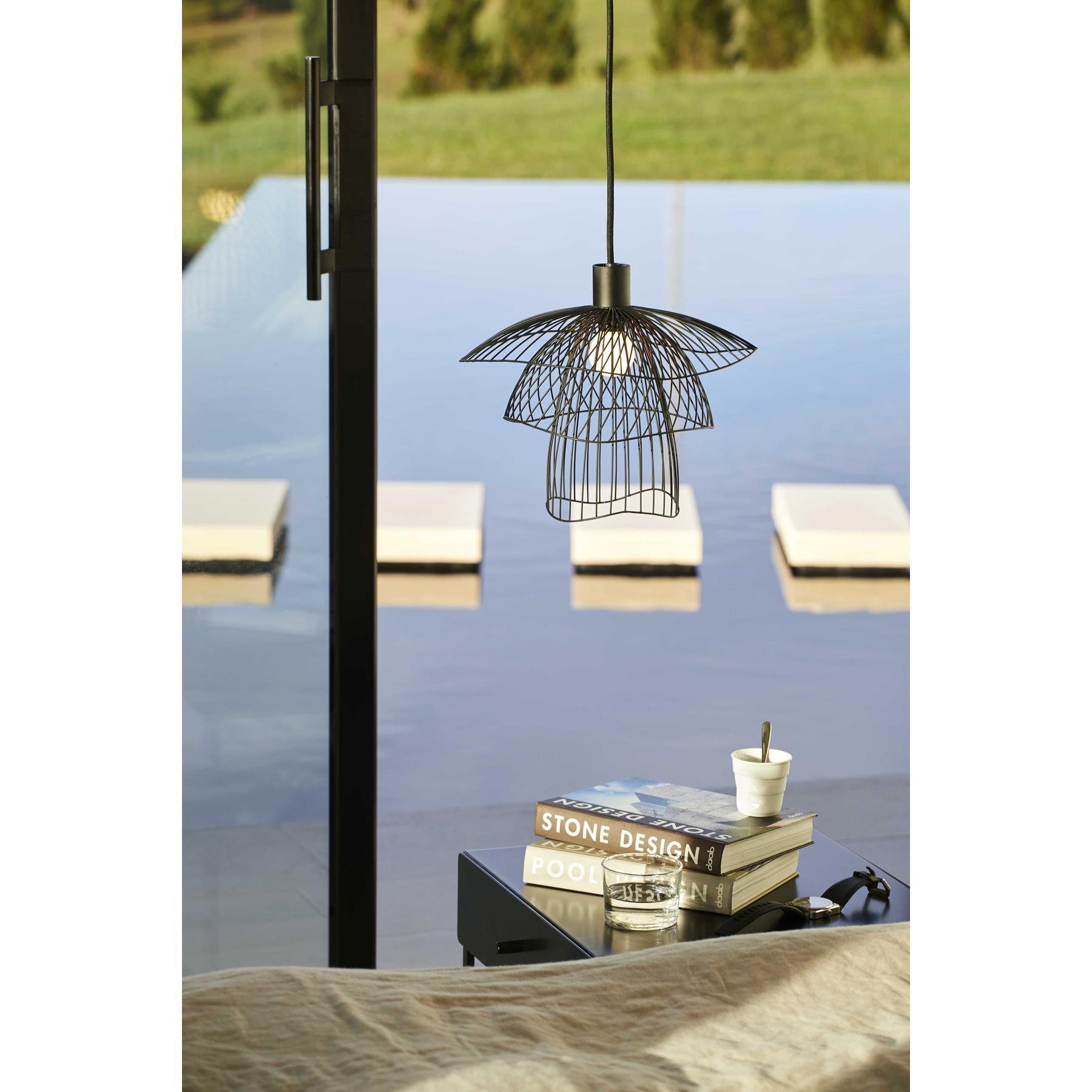 Forestier Papillon hanglamp extra small Ø30 pink copper
