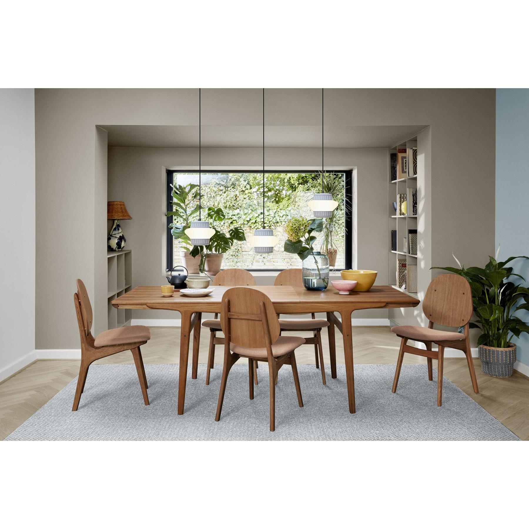 Warm Nordic Opal Arch hanglamp Ø23 sky grey