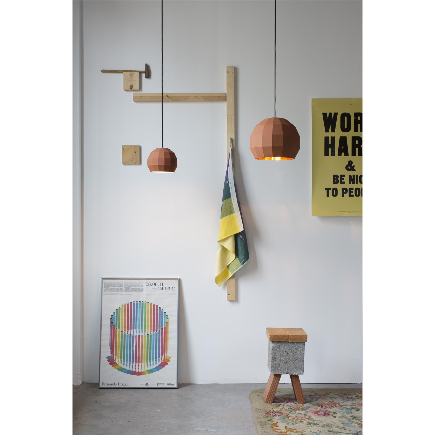 Marset Scotch Club hanglamp Ø41 wit|wit