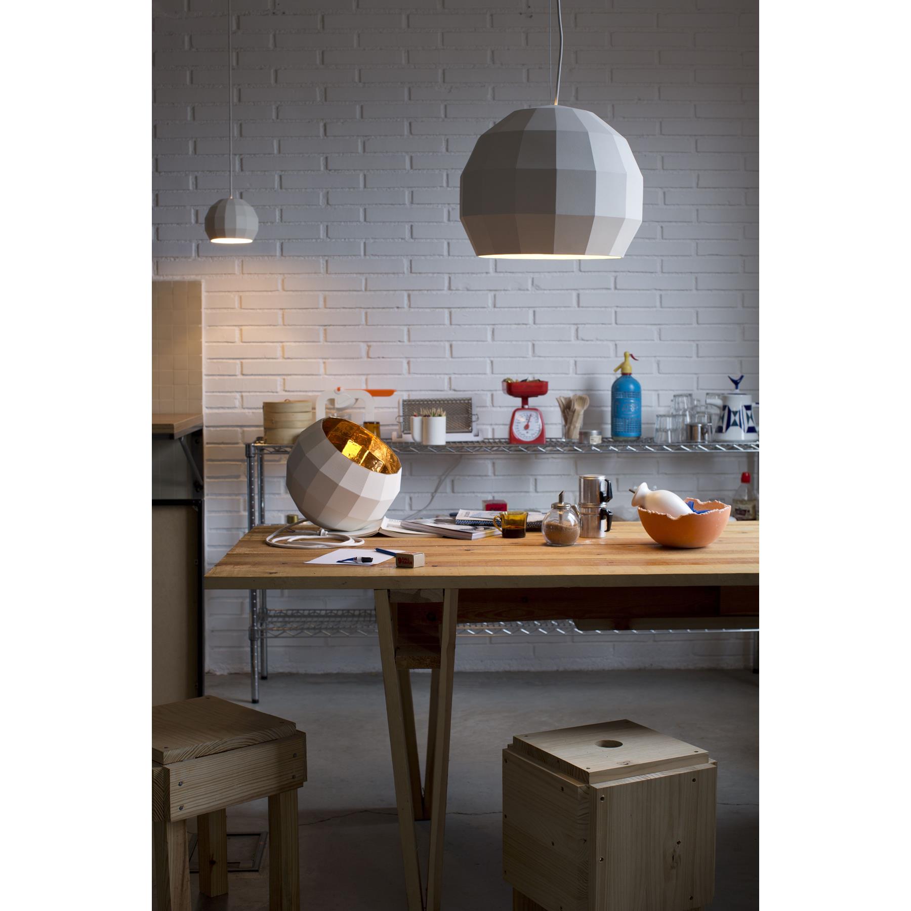 Marset Scotch Club hanglamp Ø41 wit|wit