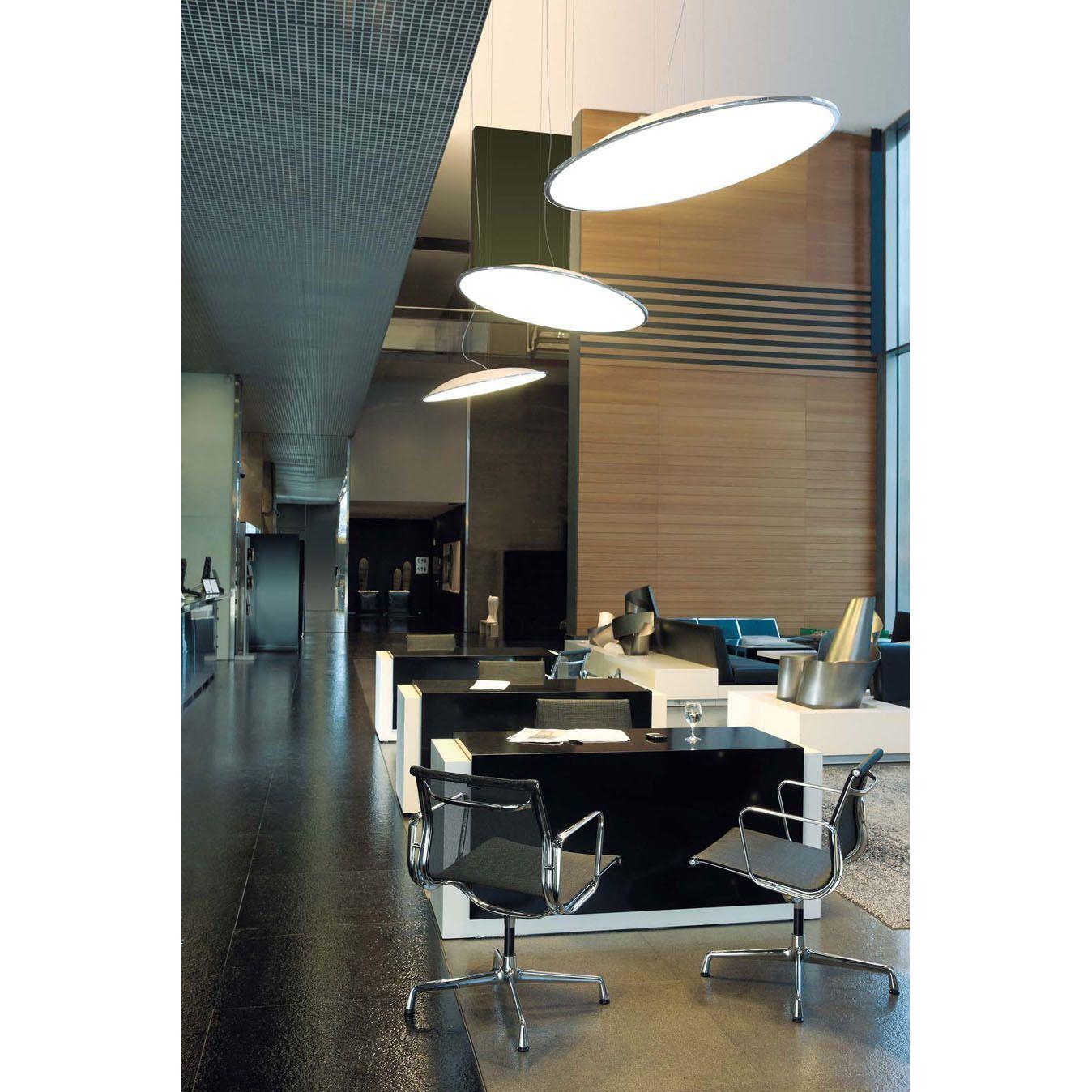 Vibia Big 0535 hanglamp LED Ø120 wit