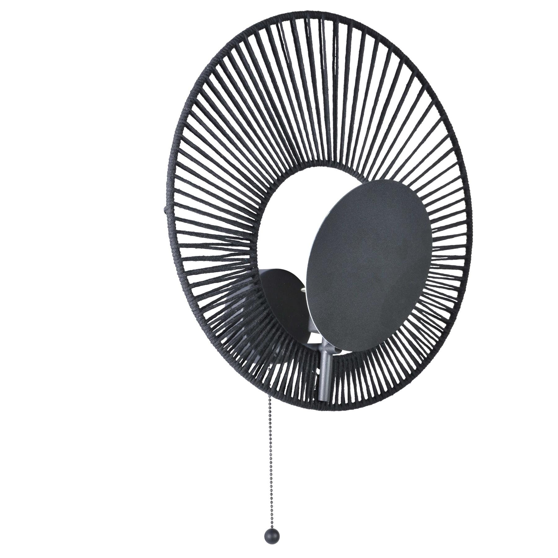 Forestier Oyster wandlamp black