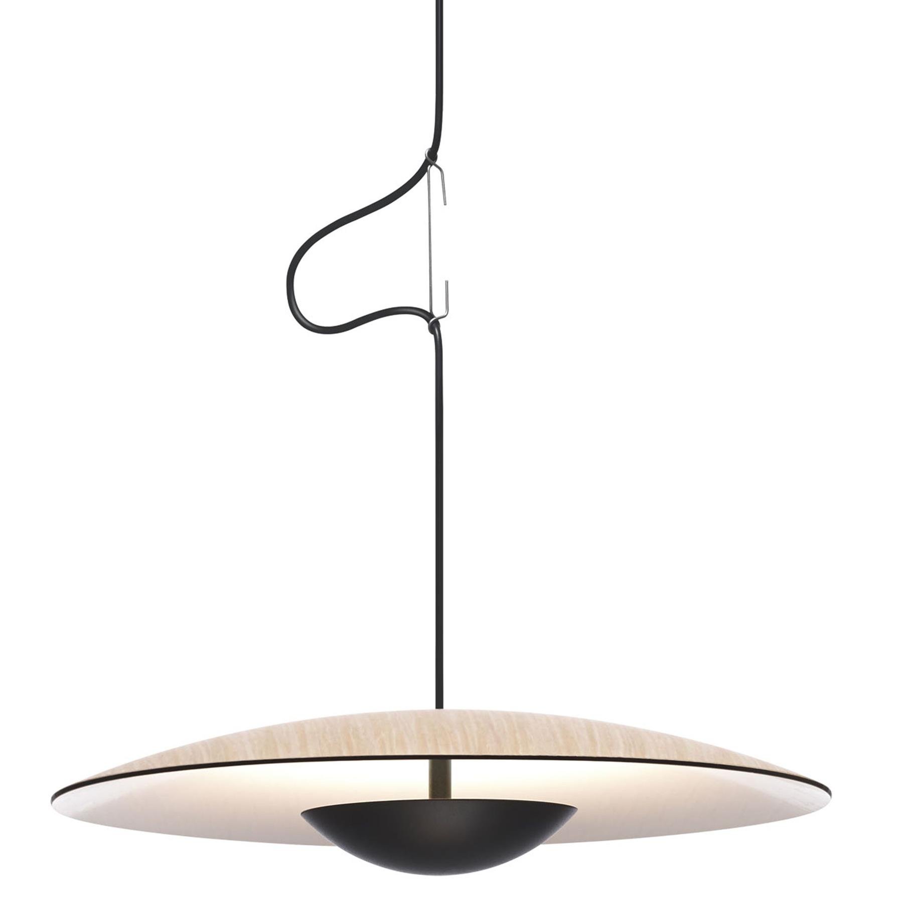 Marset Ginger hanglamp Ø42 LED phase cut eiken|wit
