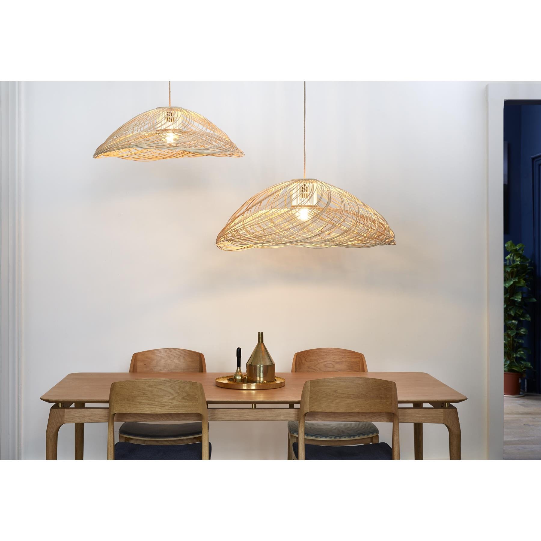 Forestier Satelise hanglamp Ø97.5 large wit