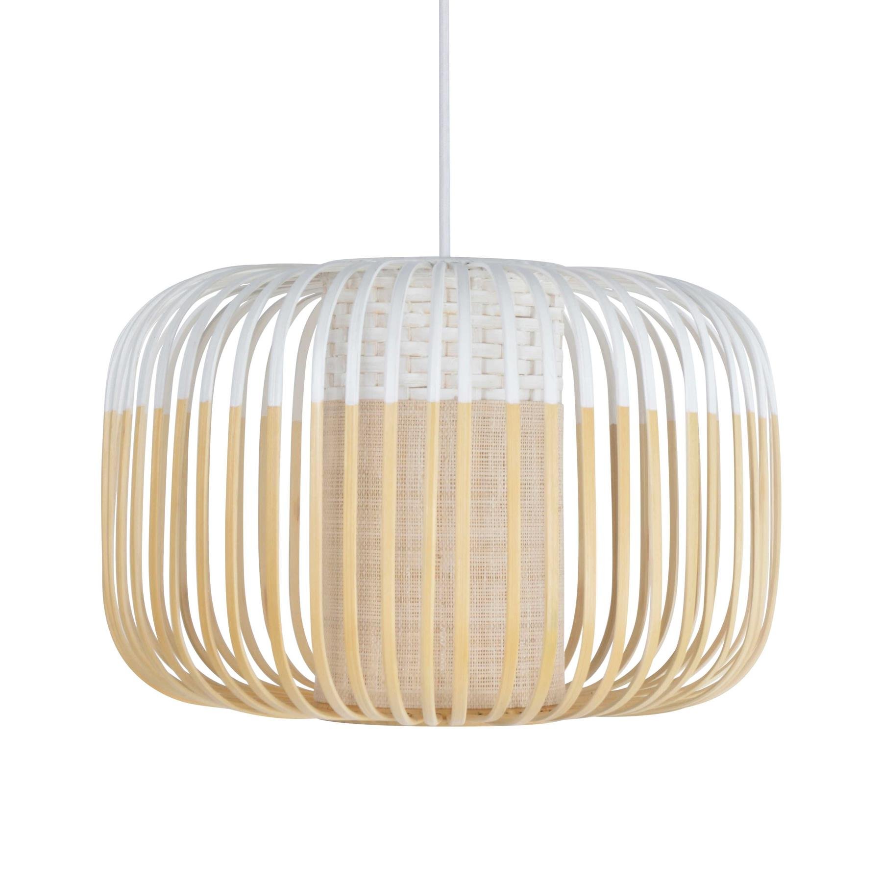 Forestier Bamboo Light hanglamp Ø35 small wit