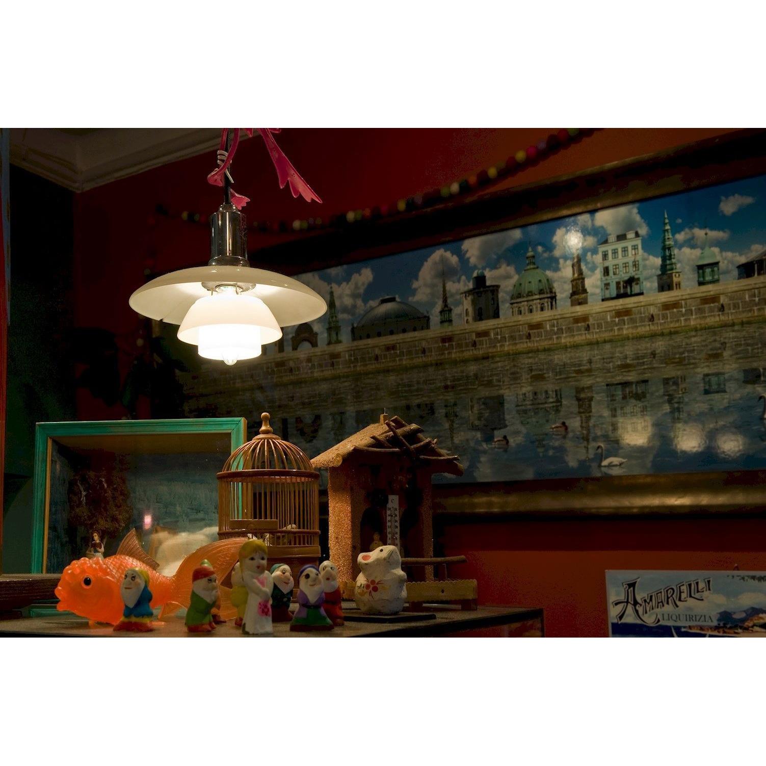 Louis Poulsen PH 3,5-3 hanglamp Ø33 glas, hoogglans verchroomd