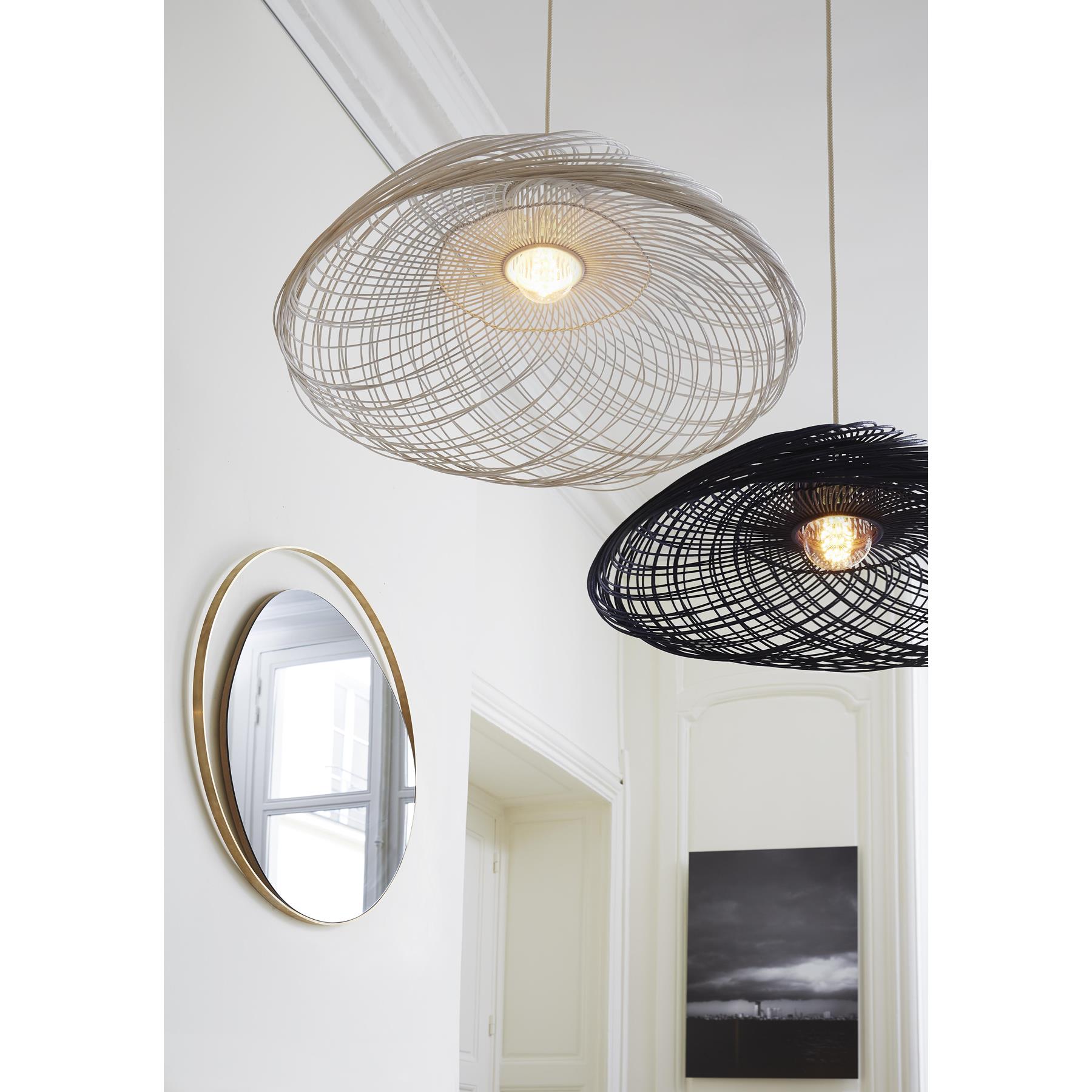 Forestier Satelise hanglamp Ø50 small wit