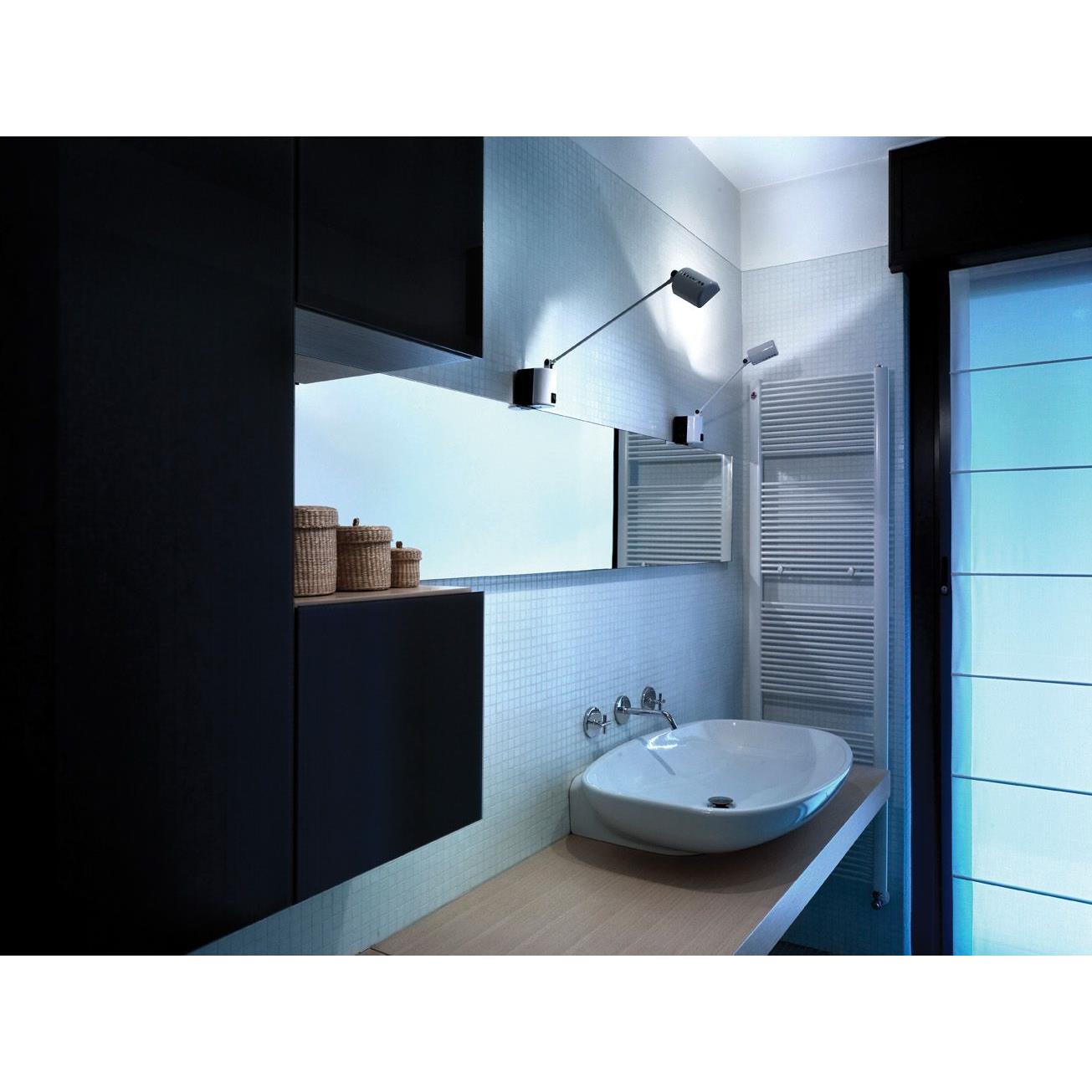 Lumina Daphine Parete 20 wandlamp LED 3000K geborsteld nikkel