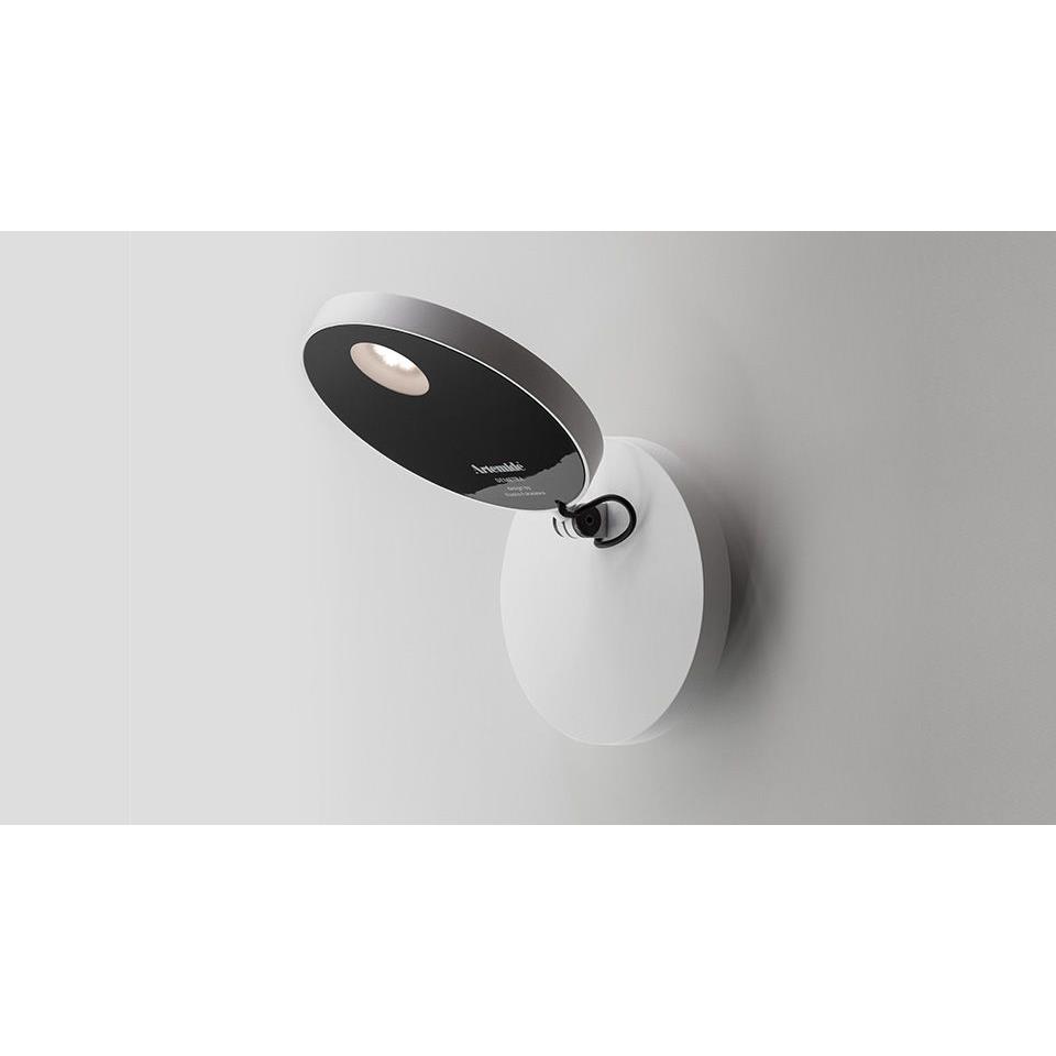 Artemide Demetra Faretto wandlamp LED zonder schakelaar 3000K wit