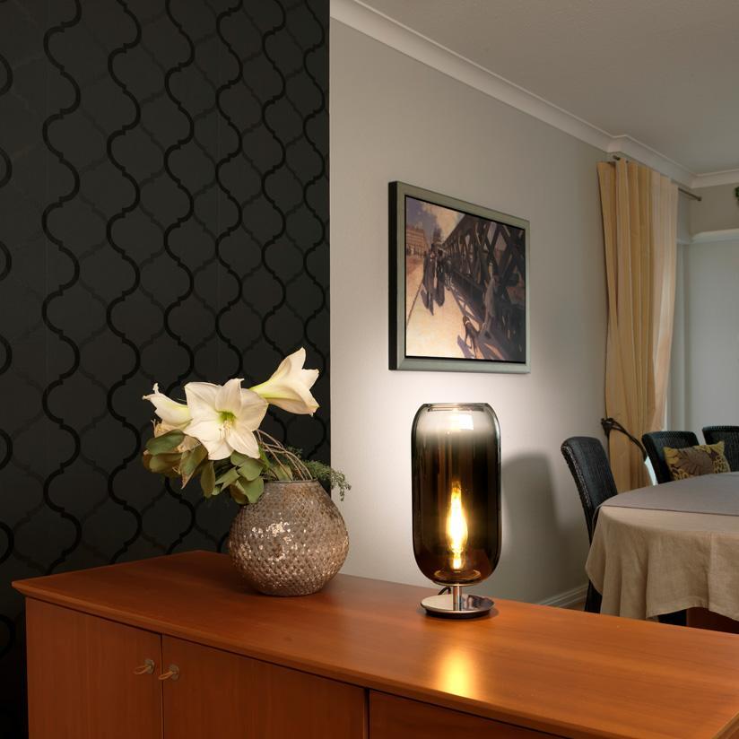 Artemide Gople Mini tafellamp zwart|brons