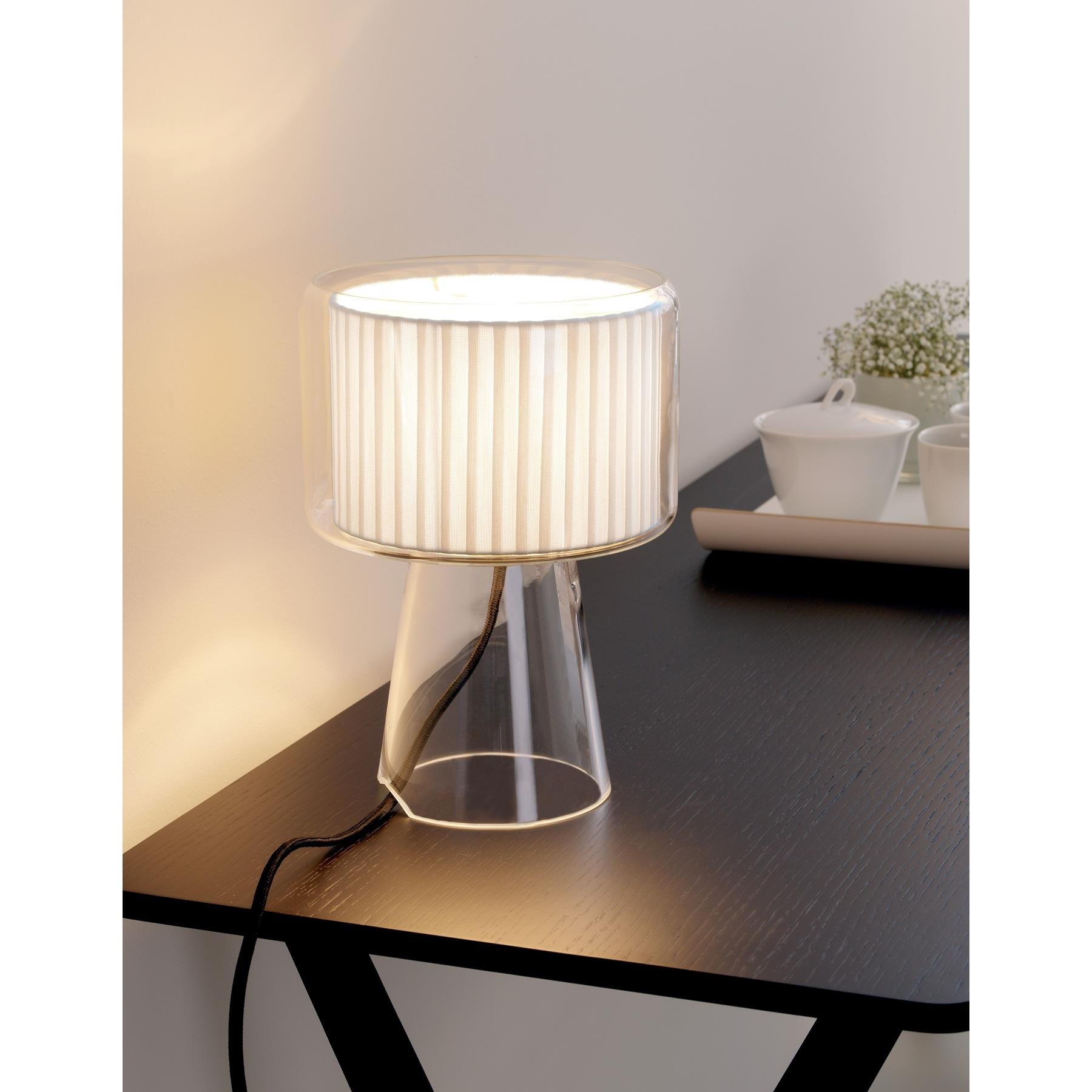 Marset Mercer M tafellamp naturel katoen