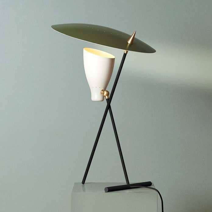 Warm Nordic Silhouette tafellamp zwart