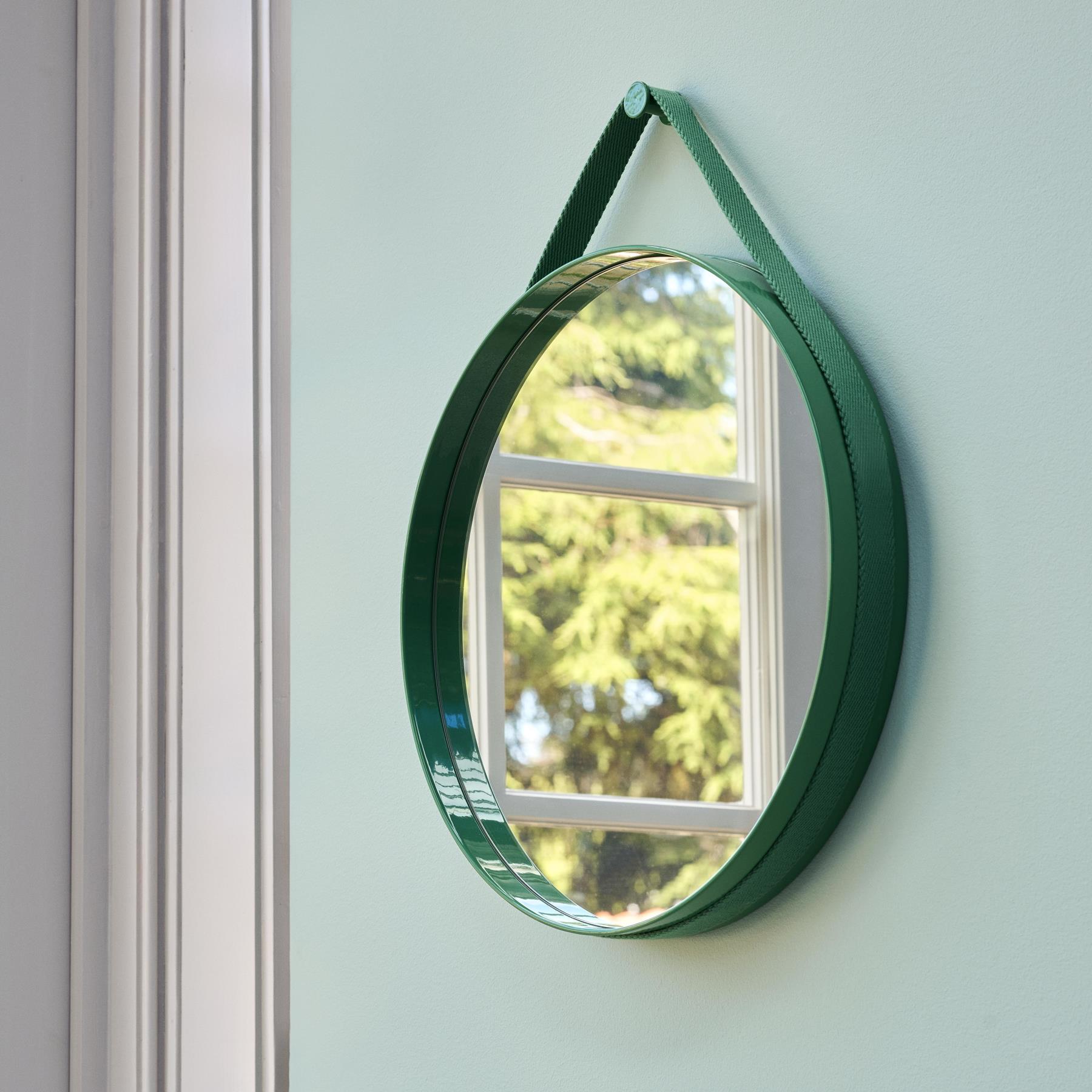 HAY Strap Spiegel Ø 50 cm - Green