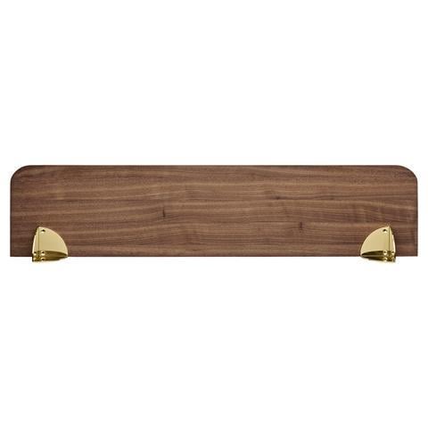 AYTM Aedes wandplank 80 walnoot|zwart