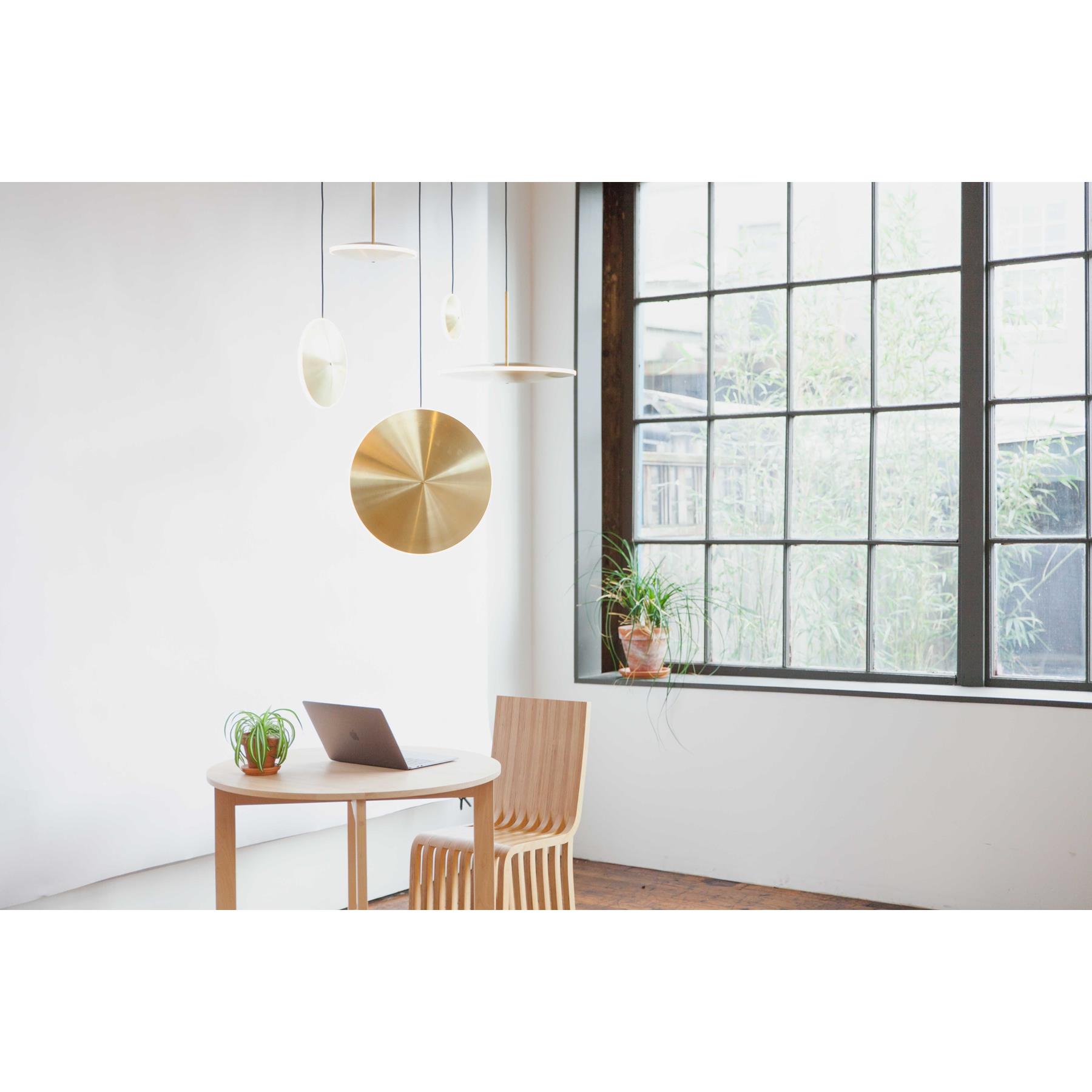 Graypants Chrona Dish 10 Vertical hanglamp Ø24 staal