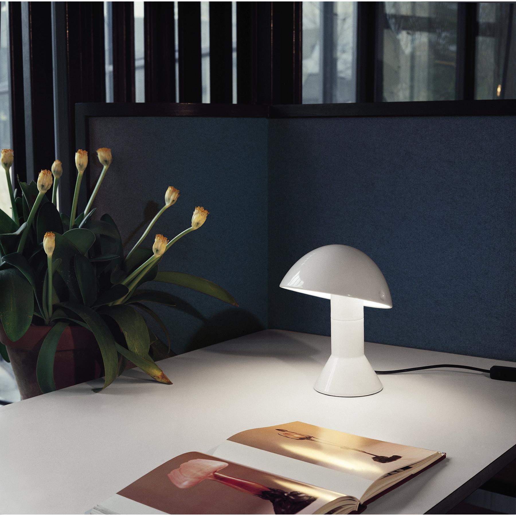 Martinelli Luce Elmetto tafellamp rood