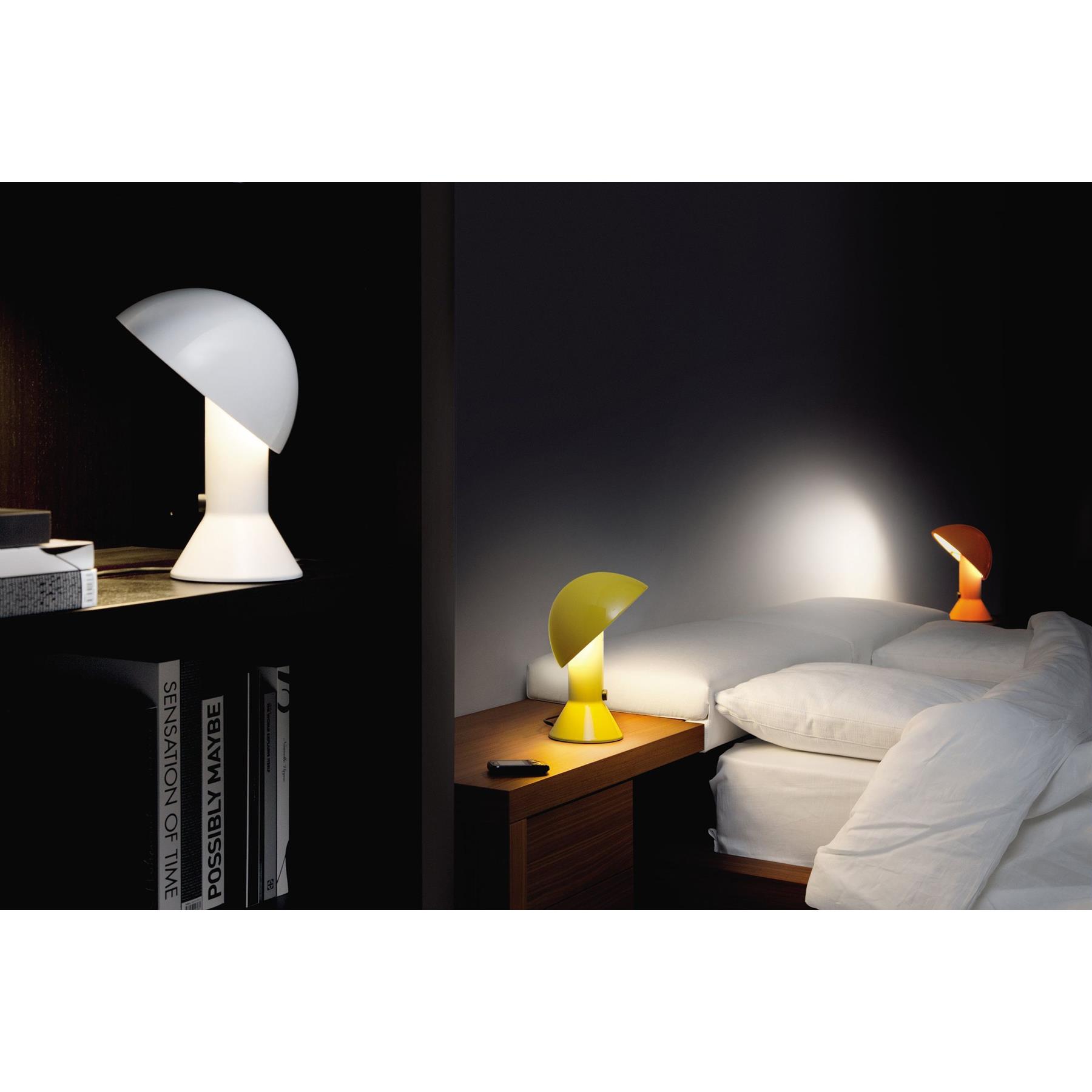 Martinelli Luce Elmetto tafellamp rood