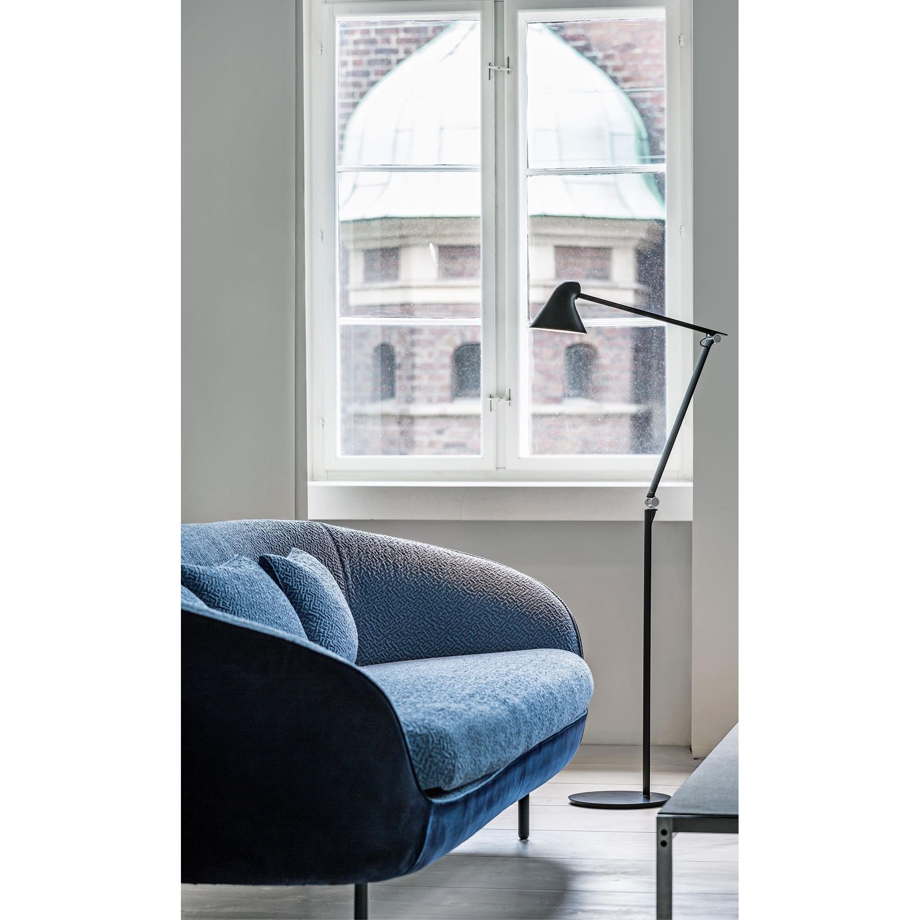 Louis Poulsen NJP vloerlamp LED zwart