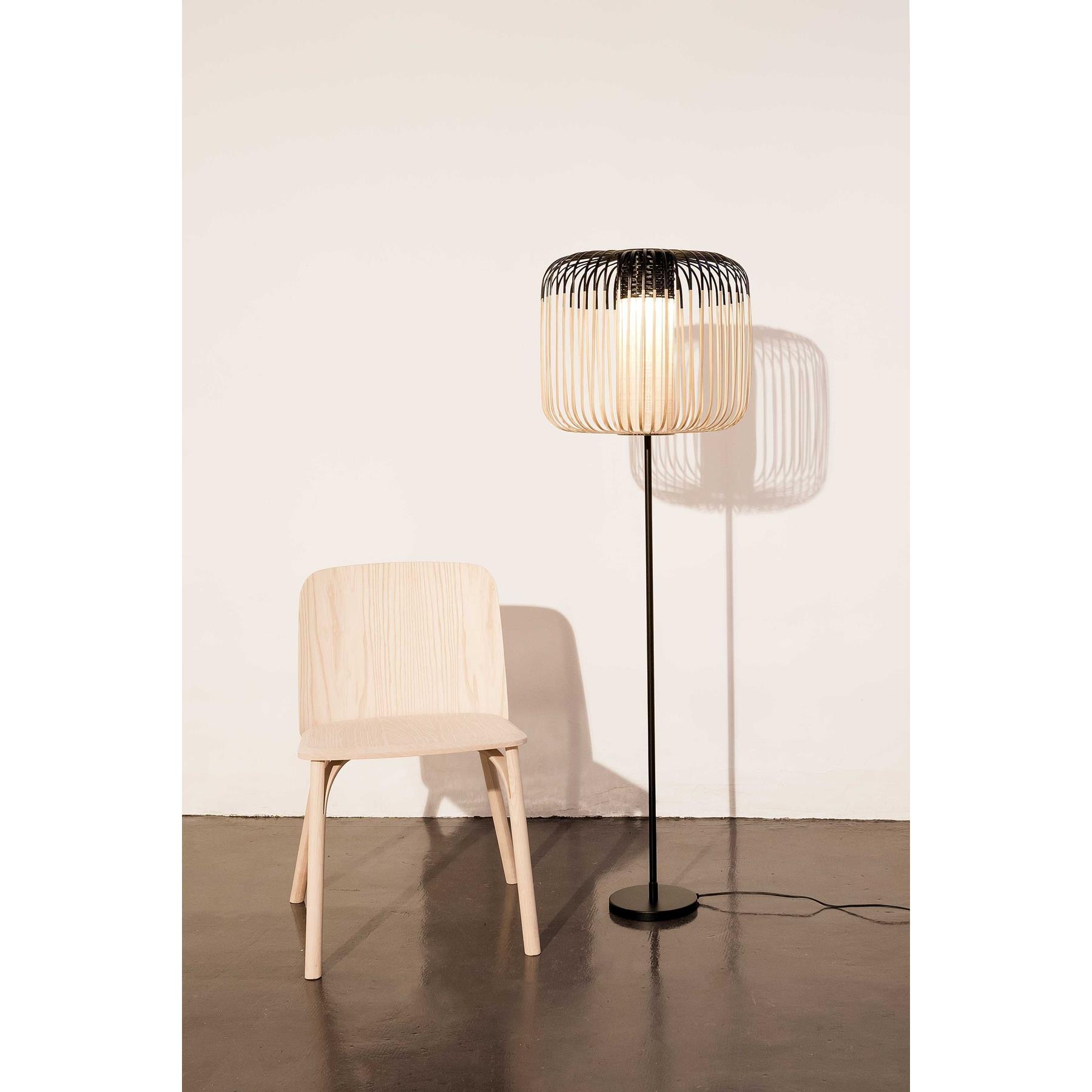 Forestier Bamboo Light vloerlamp zwart