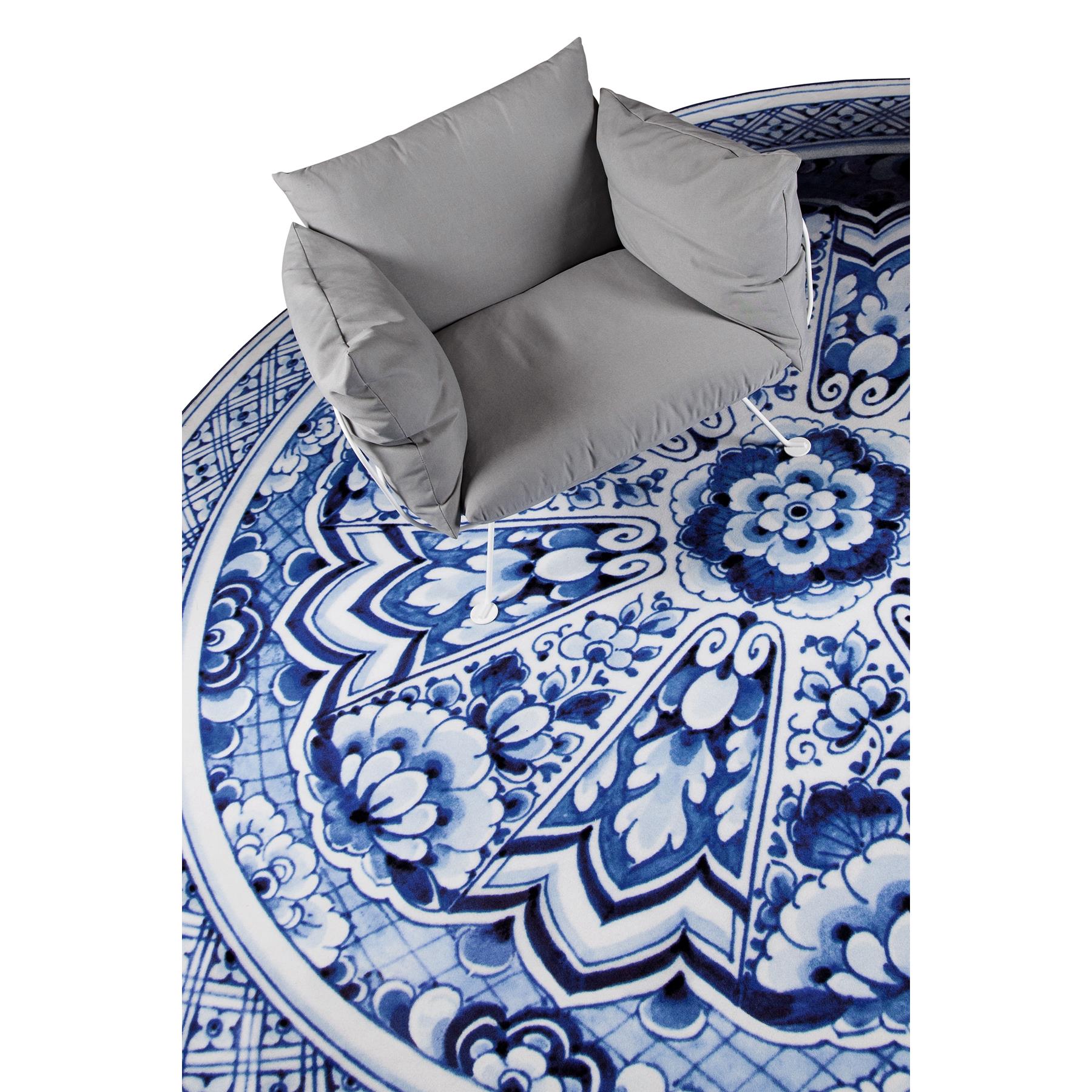 Moooi Carpets Delft Blue Plate vloerkleed 350 wol