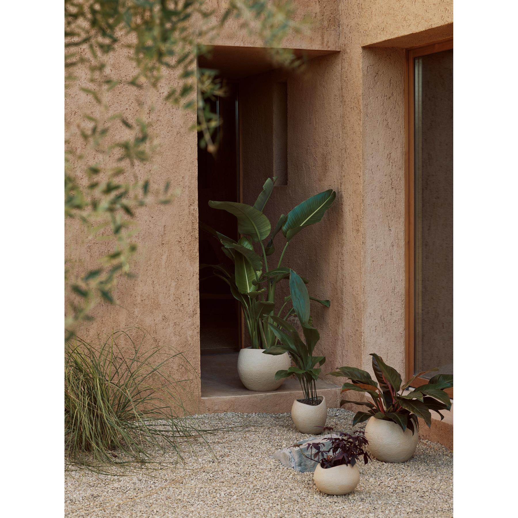 Audo Copenhagen Plantas bloempot small ivoor