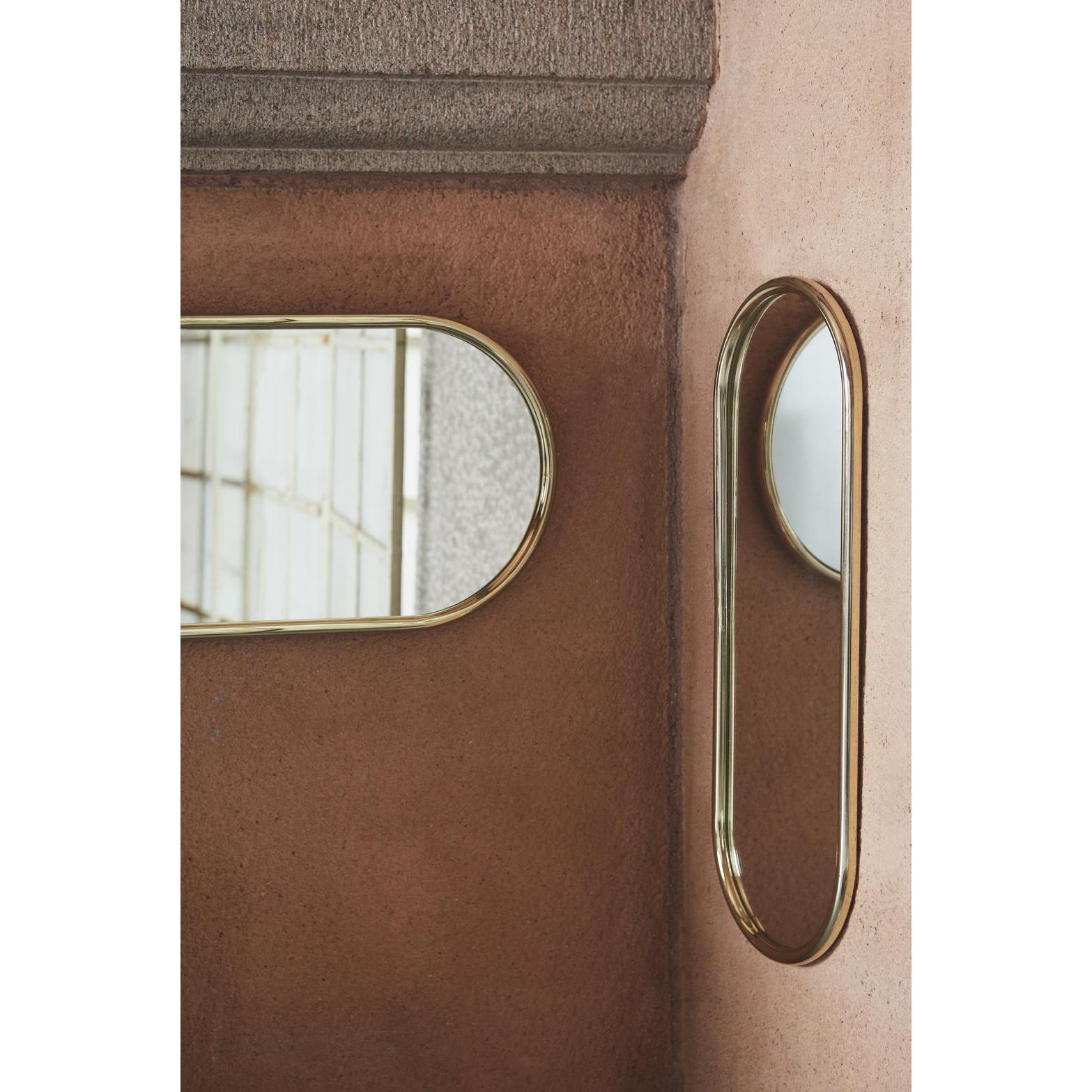 AYTM Angui spiegel 108x39 goud ovaal