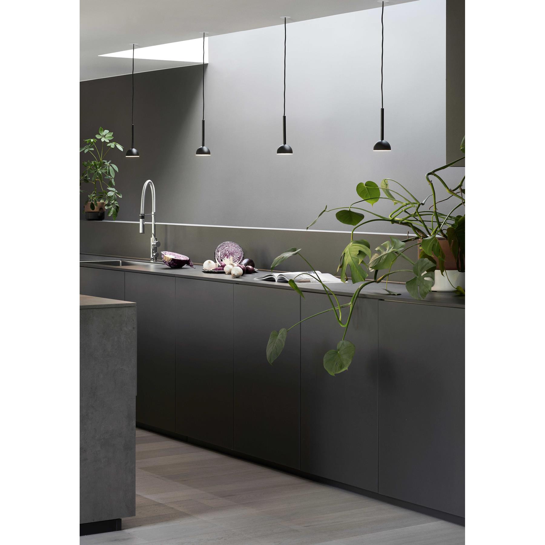 Northern Blush hanglamp LED Ø9 rood