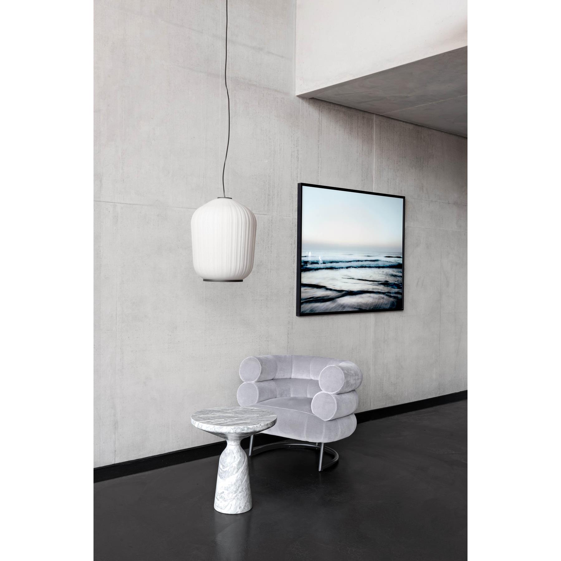 ClassiCon Plissée hanglamp zwart