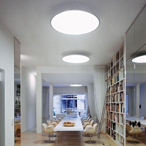 Vibia Big 0530 plafondlamp LED Ø120 wit