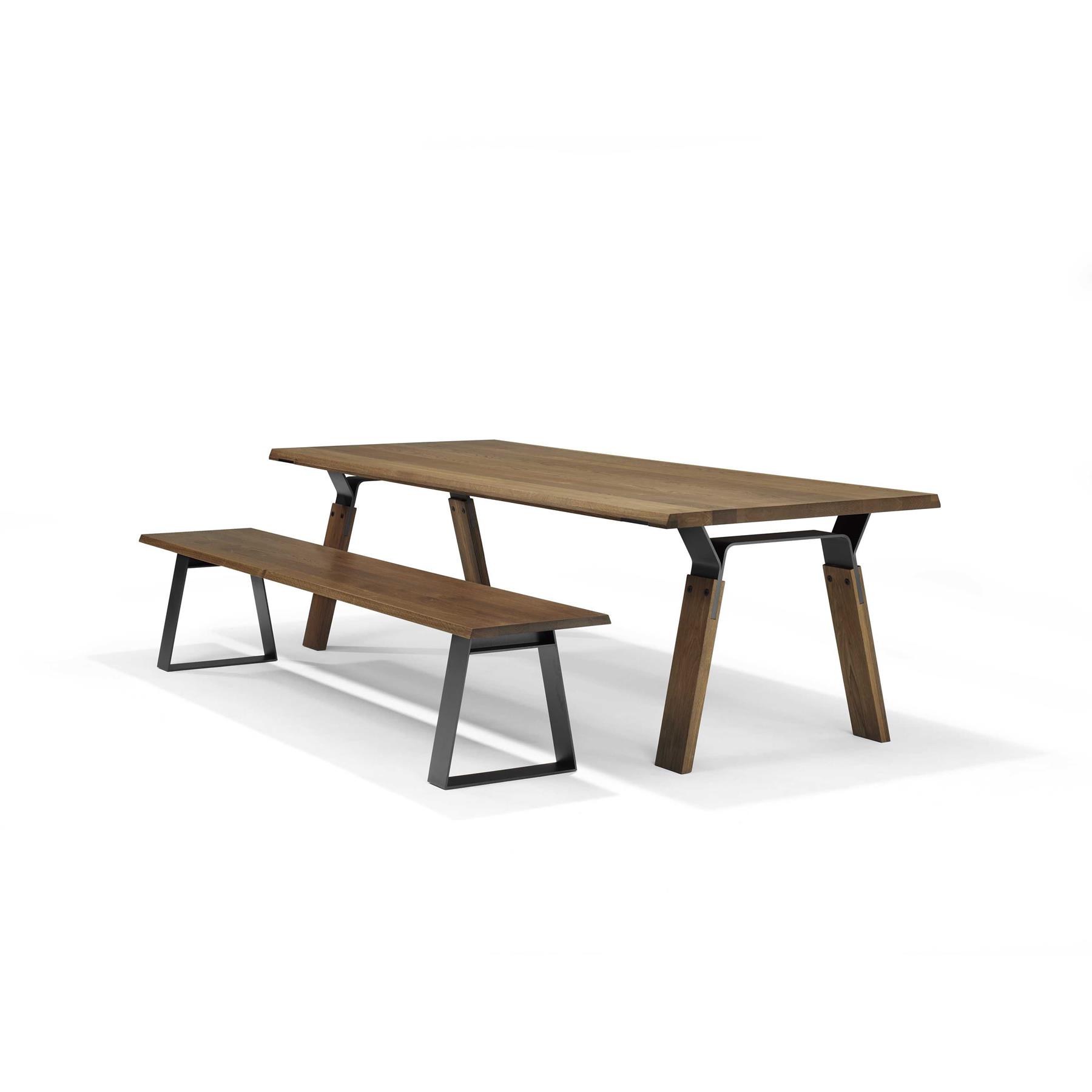 QLiv Mingle eetbank 240 Soap Oak
