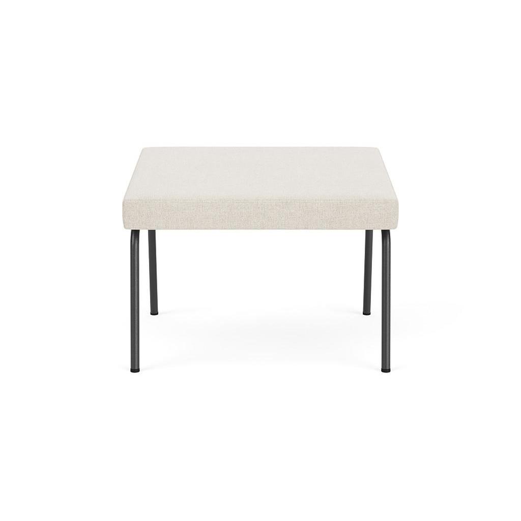 FÉST Monday ottoman zwart Soil 01 natural
