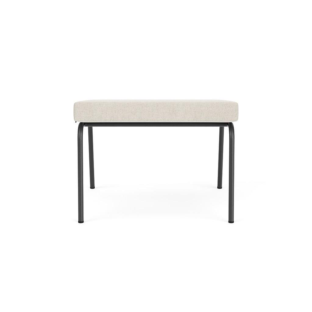 FÉST Monday ottoman zwart Soil 01 natural