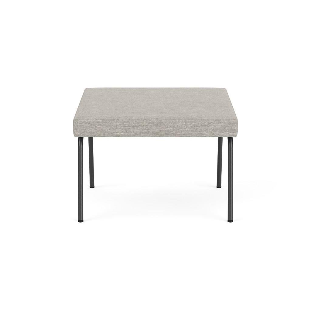 FÉST Monday ottoman zwart Soil 01 natural