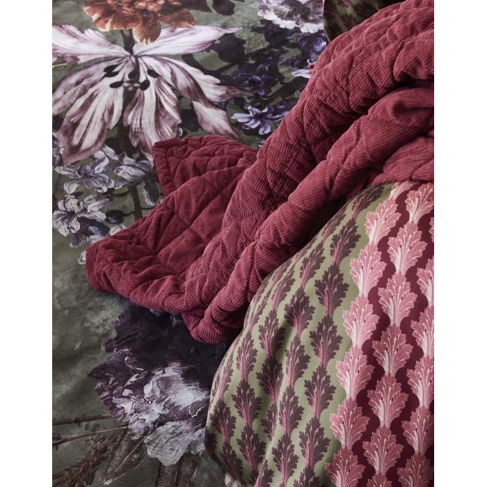Essenza Tesse Dekbedovertrek Cherry red 140 x 220 cm
