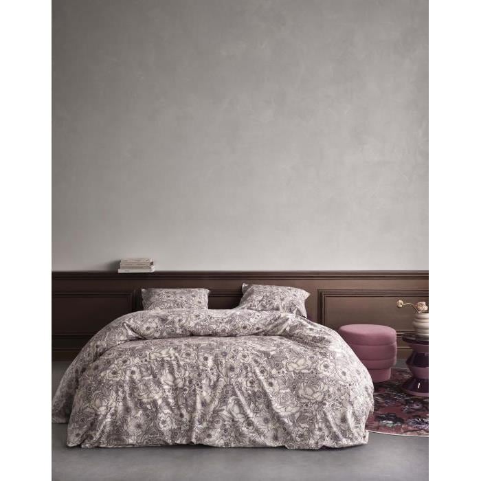 Essenza Camille Dekbedovertrek Plum wine 240 x 220 cm
