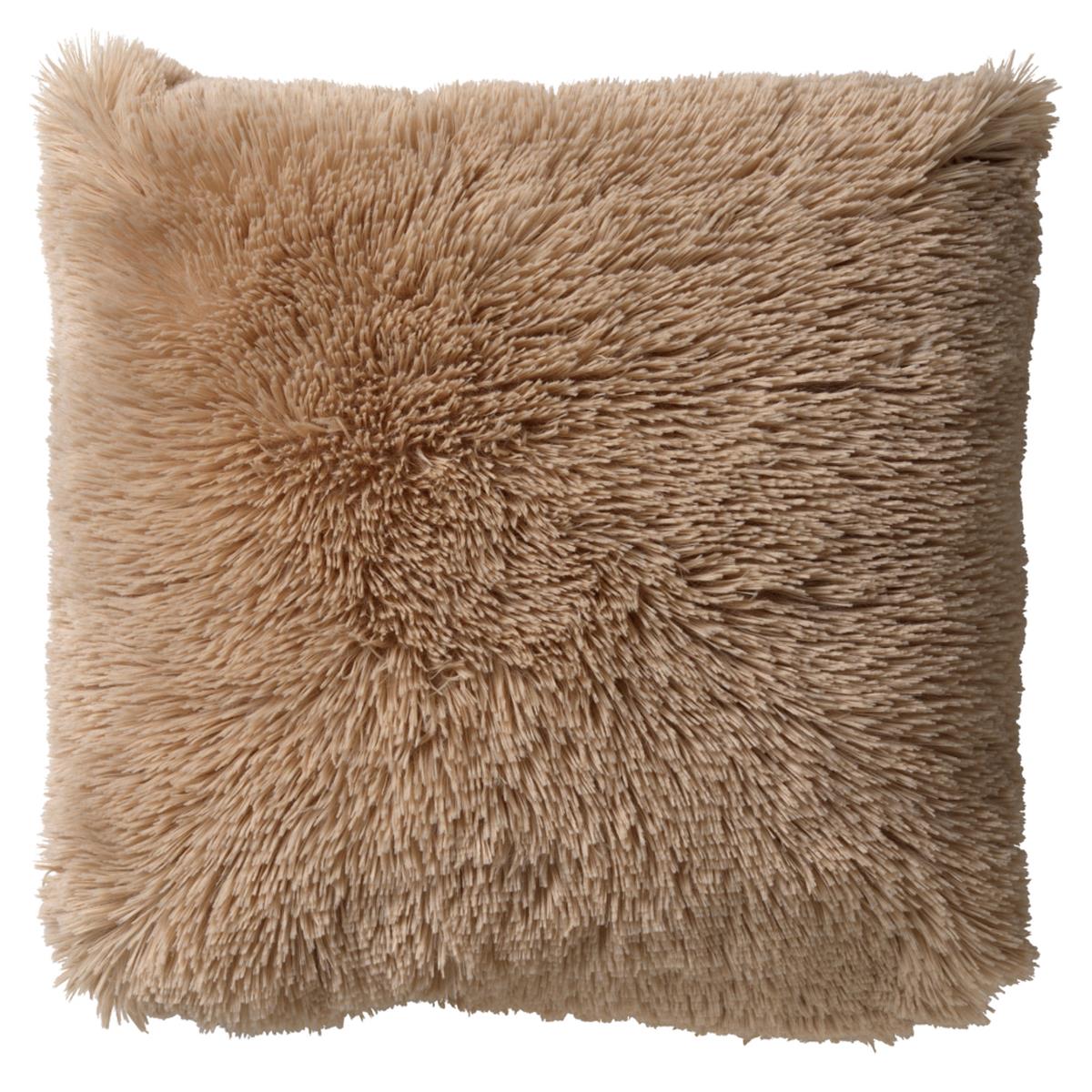 Dutch Decor sierkussen FLUFFY - 45x45 cm Pumice Stone