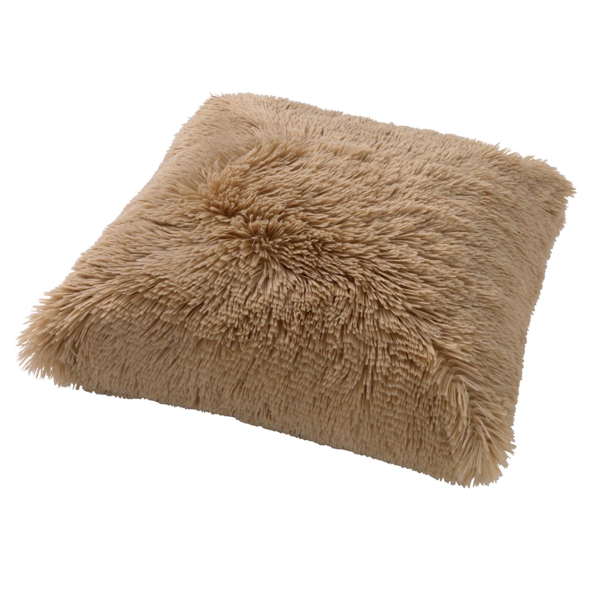 Dutch Decor sierkussen FLUFFY - 45x45 cm Pumice Stone