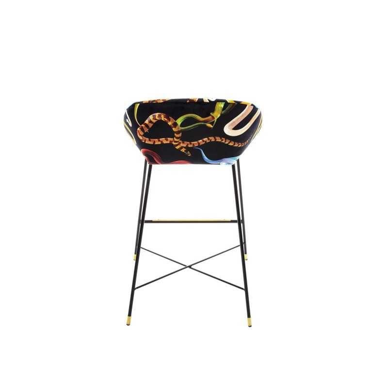 Seletti Toiletpaper barkruk snakes