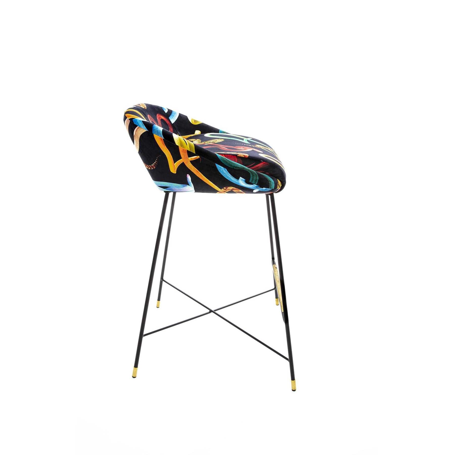 Seletti Toiletpaper barkruk snakes