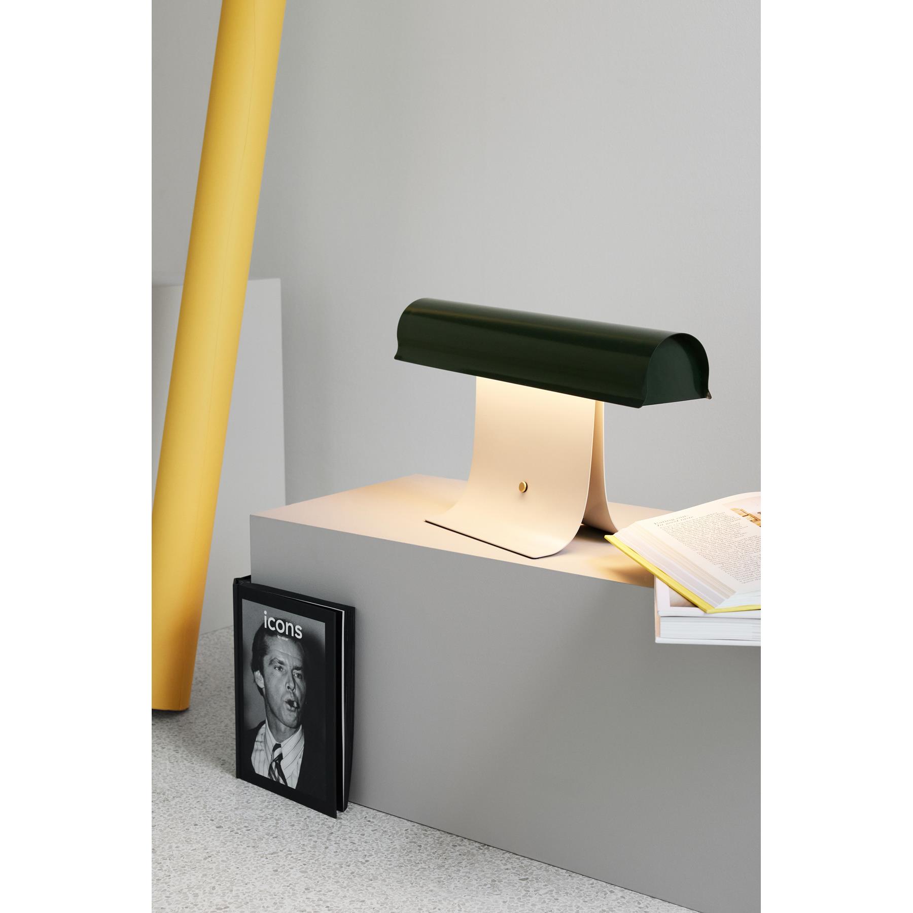 Northern Archive tafellamp B50 LED zwart|staal