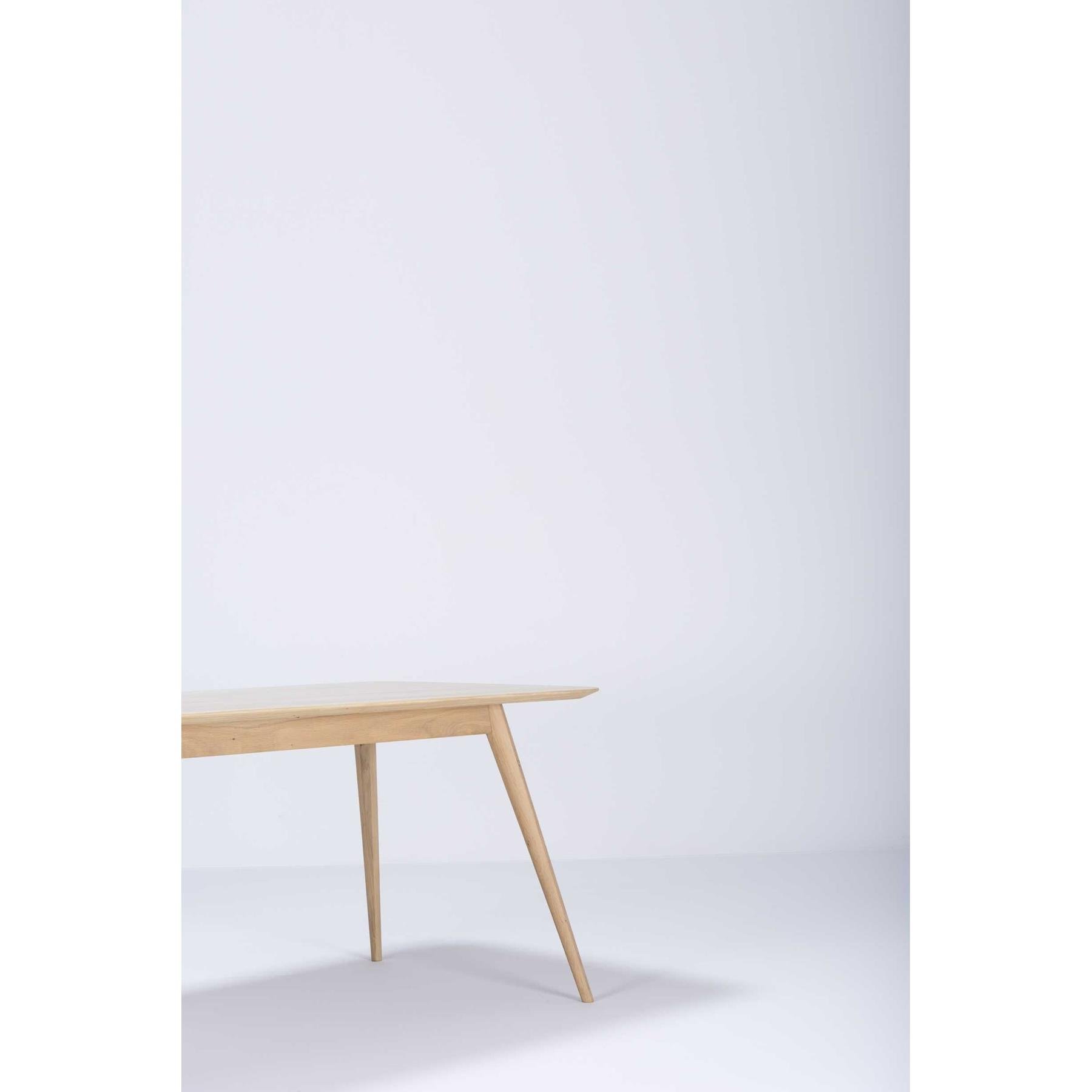 Gazzda Stafa Tafel hout 180x90 whitewash