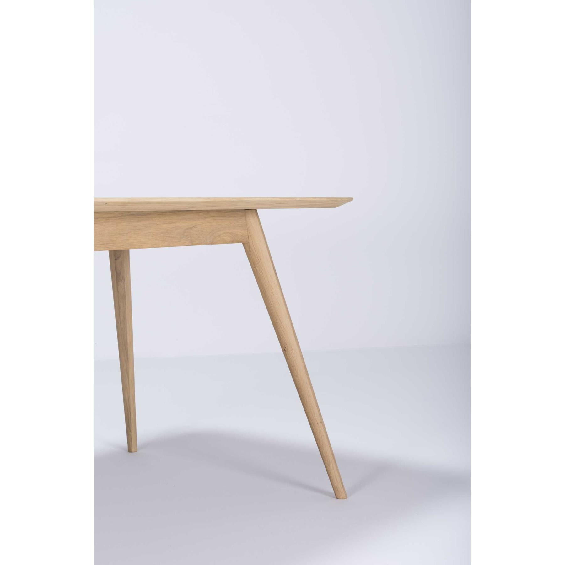 Gazzda Stafa Tafel hout 180x90 whitewash