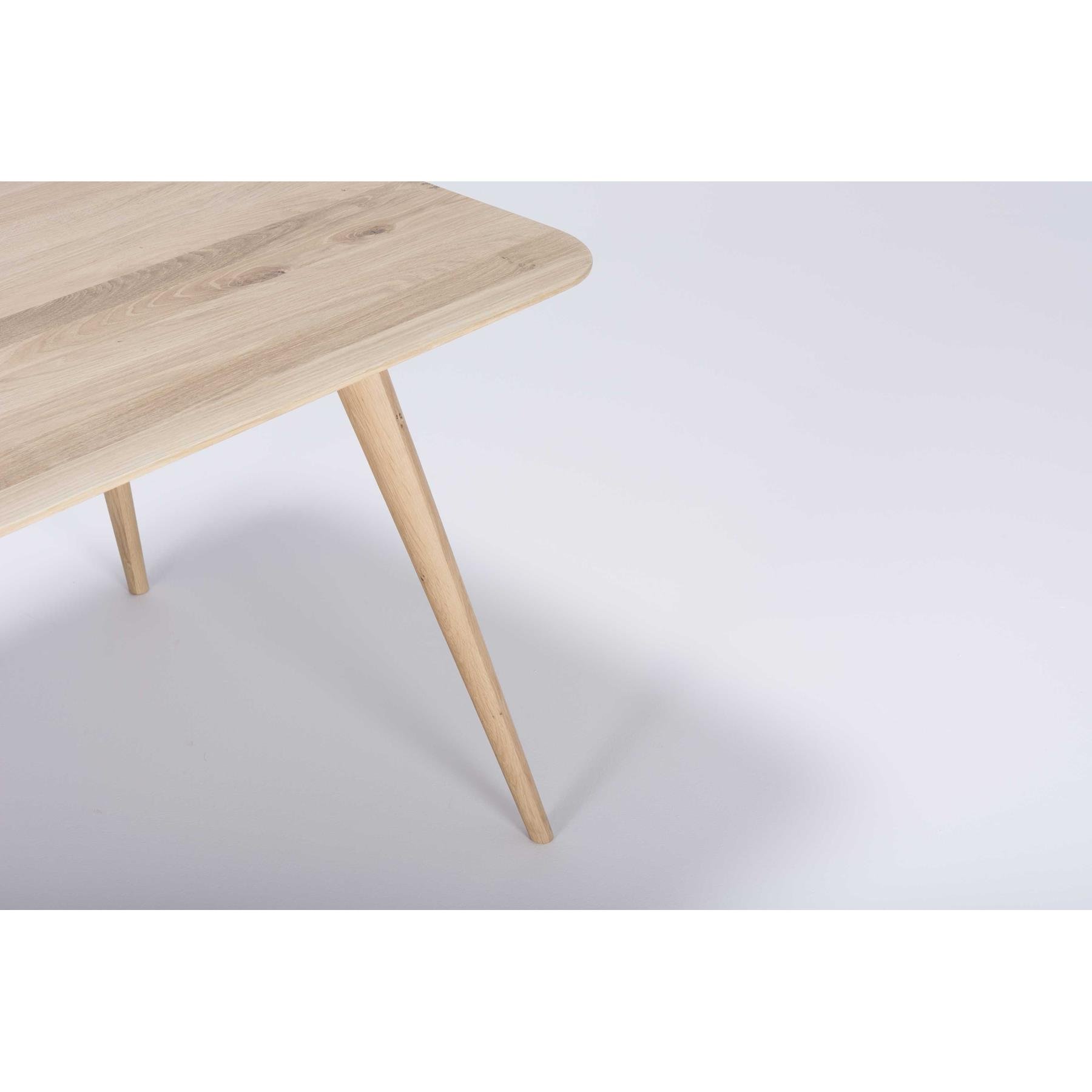 Gazzda Stafa Tafel hout 180x90 whitewash