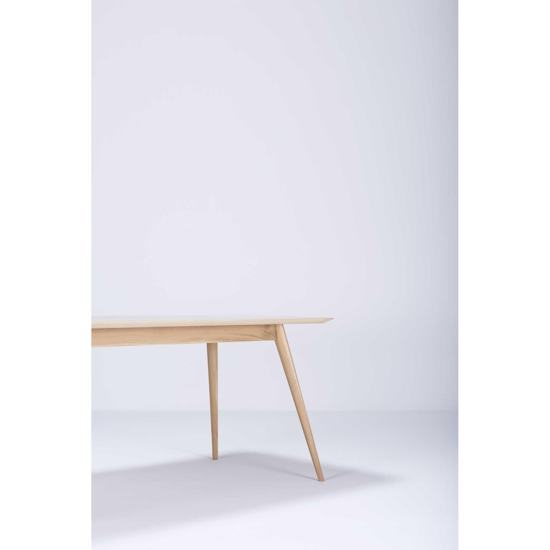 Gazzda Stafa Tafel hout 200x90 whitewash