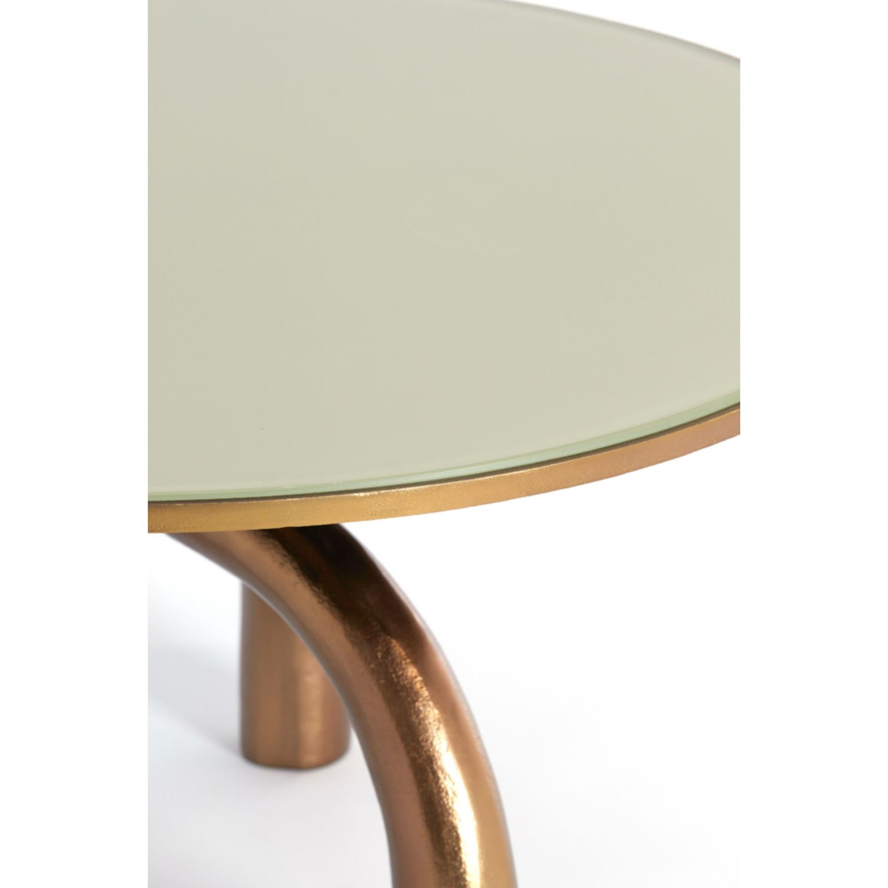 Light & Living Salontafel Mello - Bruin - Ø76cm