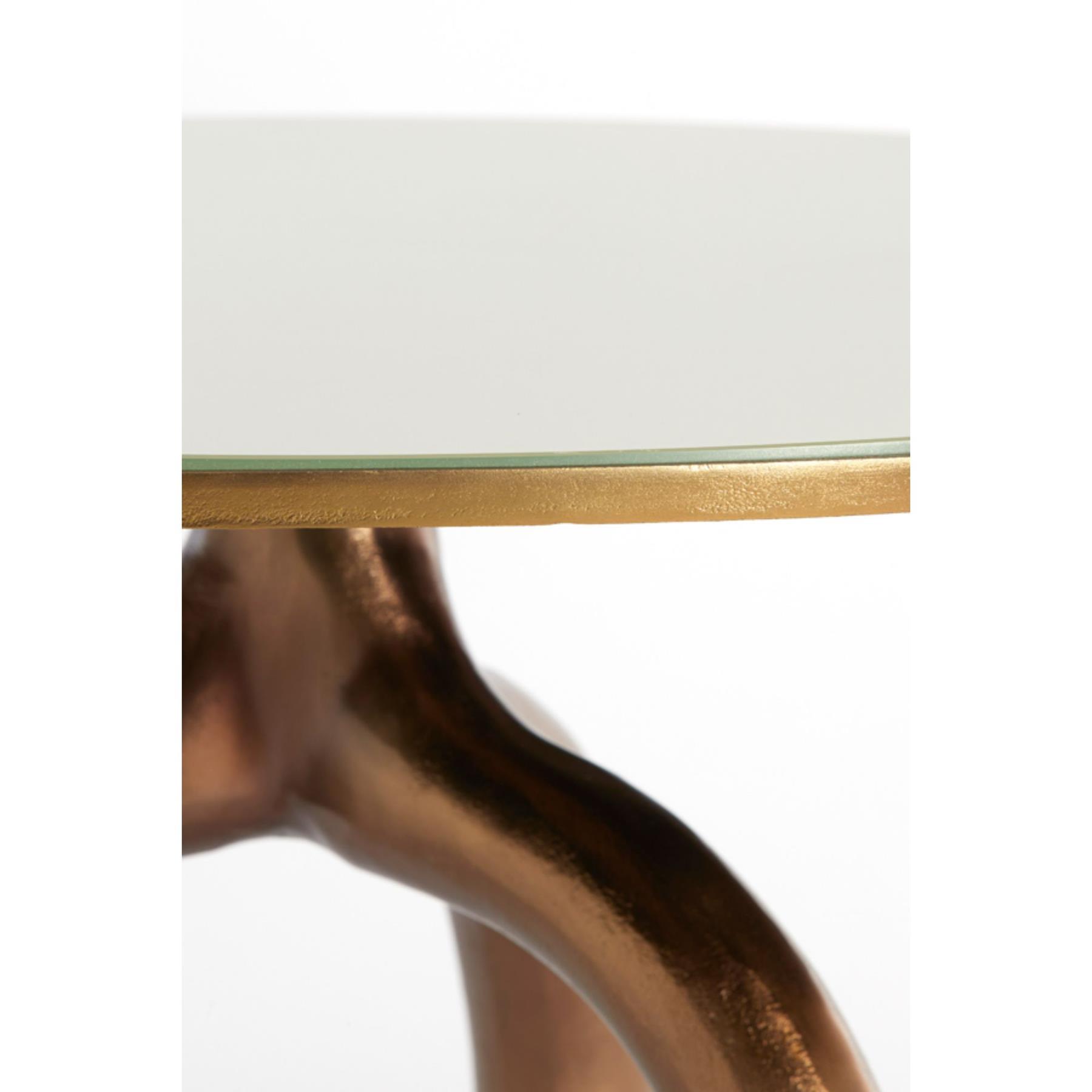Light & Living Salontafel Mello - Bruin - Ø76cm